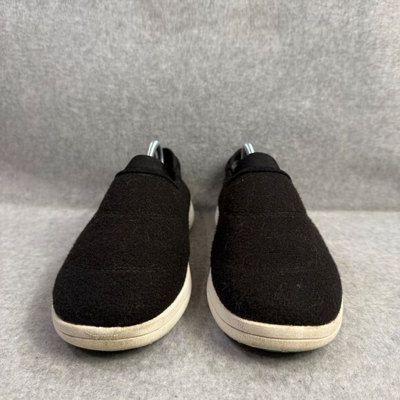 Vessi Shoes Mens Size 8 Sunday Slip On Black & White Loafers Comfort‎ Slippers main image 5